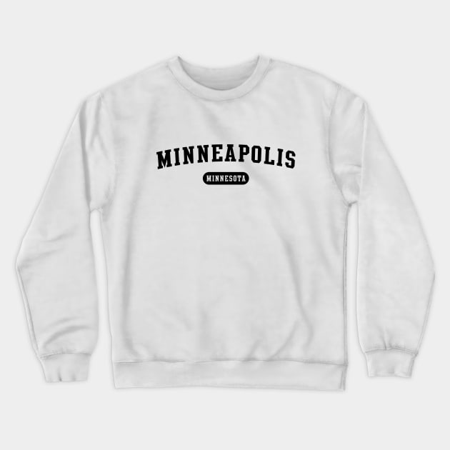 Minneapolis, MN Crewneck Sweatshirt by Novel_Designs